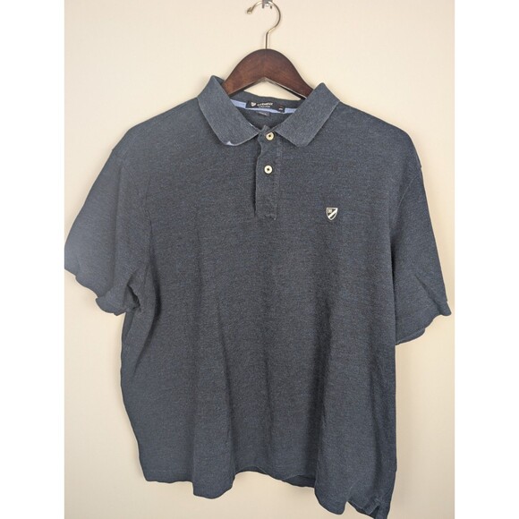Cremieux Performance Men's Polo Short-Sleeve Shirt XL Gray Golf Preppy - Picture 2 of 14